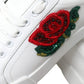 Exclusive White Portofino Leather Sneakers