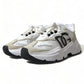 Daymaster Chic White Nylon Sneakers