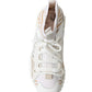 Elegant Sorrento Slip-On Sneakers in White and Beige