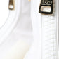Elegant White Leather Ankle Boots