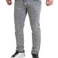 Elegant Skinny Cotton Denim Jeans