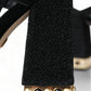 Elegant Black Ankle Strap Heels