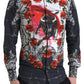 Floral Bull Print Casual Cotton Shirt