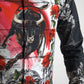 Floral Bull Print Casual Cotton Shirt