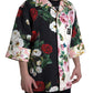Elegant Floral Print Casual Shirt