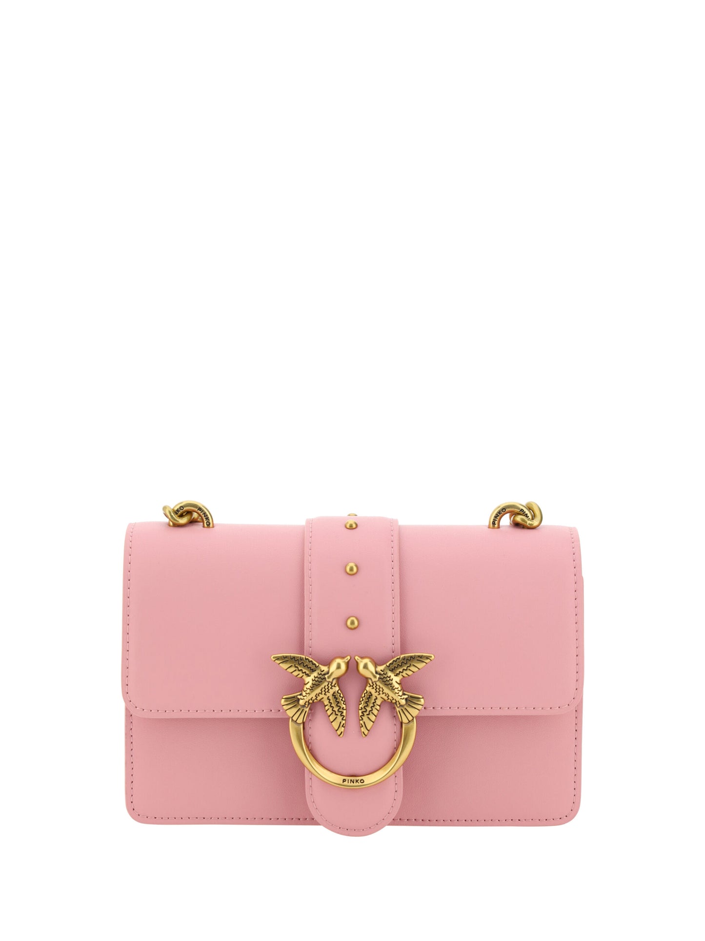 Elegant Mini Love One Shoulder Bag in Bubble Pink
