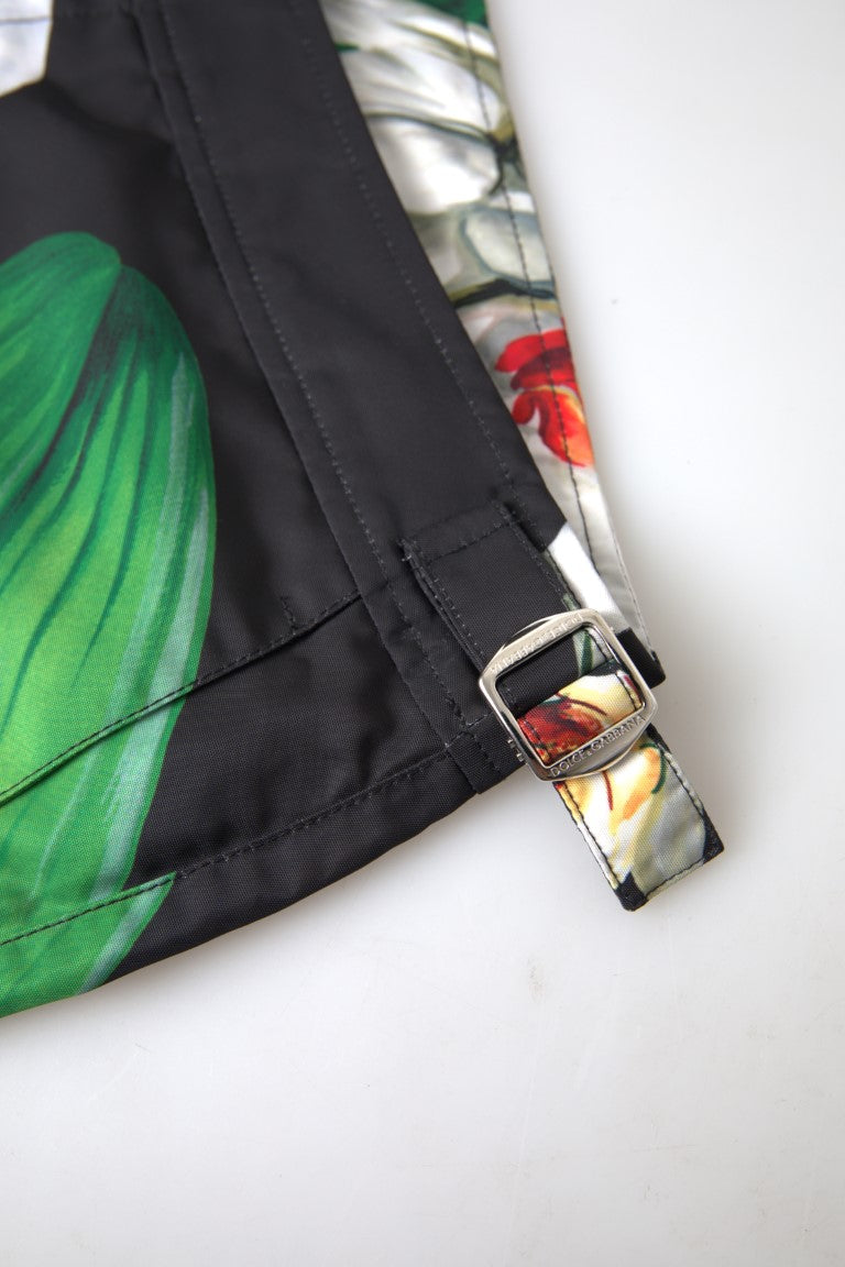 Elegant Floral Swim Shorts for the Stylish Man