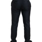 Elegant Slim Fit Black Three-Piece Suit
