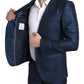 Metallic Blue Martini Slim Fit Suit