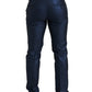 Metallic Blue Martini Slim Fit Suit