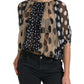 Elegant Polka Dot Silk Blouse