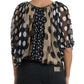 Elegant Polka Dot Silk Blouse