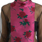 Elegant Floral Sheer Peasant Blouse