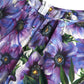 Floral A-Line Knee Length Cotton Dress
