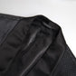 Elegant Black Silk Blend Slim Fit Suit
