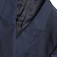 Elegant Dark Blue Slim Fit Designer Suit