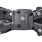Elegant Silk Gray Bow Tie