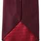 Elegant Red Silk Bow Tie