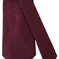 Elegant Red Silk Bow Tie