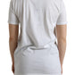 Elegant Flower Motif Cotton Tee