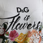 Elegant Flower Motif Cotton Tee