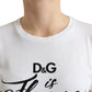 Elegant Floral Crew Neck Tee