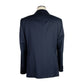 Milanese Dark Blue Virgin Wool Suit