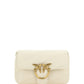 Elegant White Quilted Leather Shoulder Bag