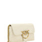 Elegant White Quilted Leather Shoulder Bag
