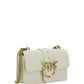 Elegant White Mini Calfskin Shoulder Bag