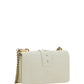 Elegant White Mini Calfskin Shoulder Bag
