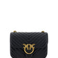 Elegant Black Quilted Leather Shoulder Bag