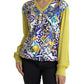 Multicolor Majolica Cashmere Blend Sweater