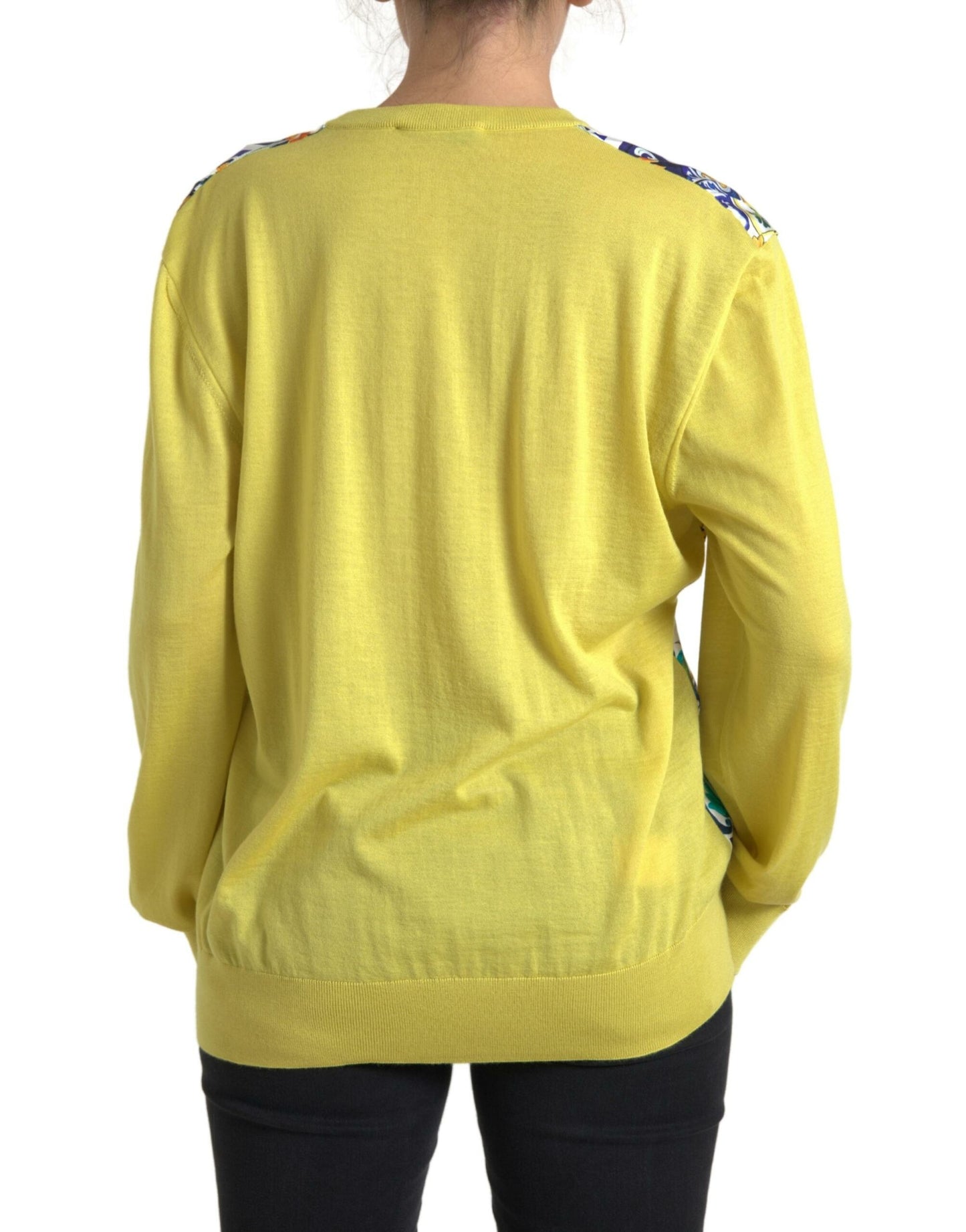 Multicolor Majolica Cashmere Blend Sweater