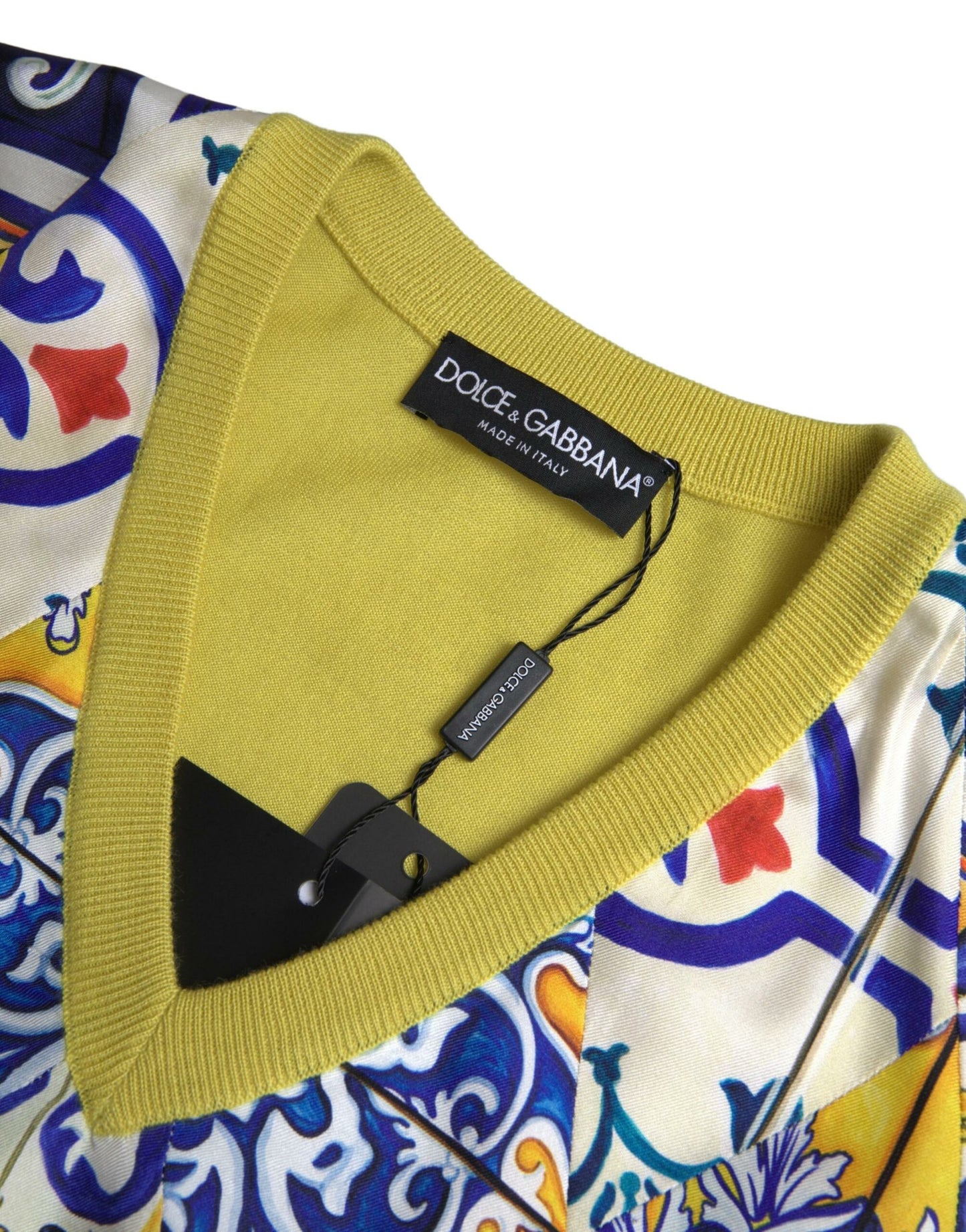 Multicolor Majolica Cashmere Blend Sweater