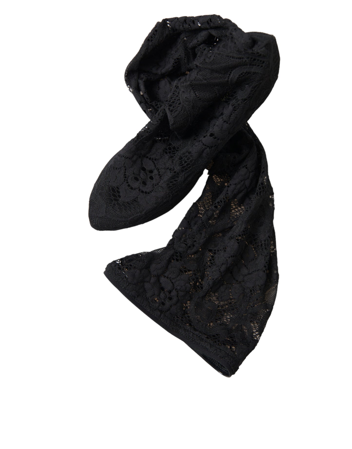 Elegant Black Stretch Sock Boots