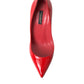 Elegant Red Patent Leather Heels
