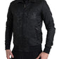 Elegant Full Zip Black Sweater
