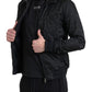 Elegant Full Zip Black Sweater
