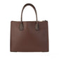 Mercer Large Mocha Leather PVC Satchel Bag Crossbody Bag