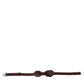 Elegant Bordeaux Silk Bow Tie