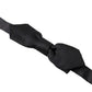 Black Solid Silk Adjustable Neck Papillon Bow Tie