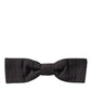 Brown Fantasy Silk Adjustable Neck Men Papillon Bow Tie