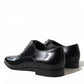 Elegant Men's Leather Lace-Up Derby Shoes