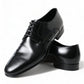 Elegant Men's Leather Lace-Up Derby Shoes