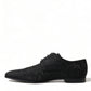 Elegant Jacquard Lace-Up Derby Dress Shoes