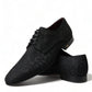 Elegant Jacquard Lace-Up Derby Dress Shoes
