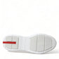 Elevate Your Style with Sleek White Knit Sneakers