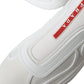 Elevate Your Style with Sleek White Knit Sneakers