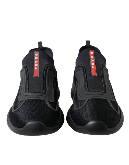 Elegant Tech Knit Low Top Sneakers
